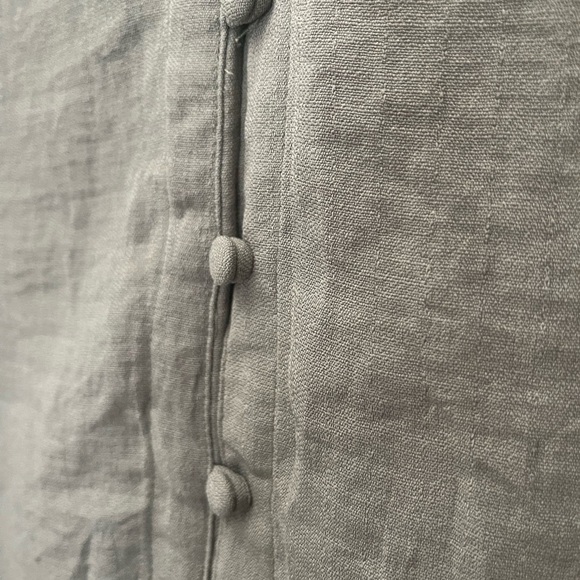 Torrid Harper Olive Green Button Front Tunic Tank - Picture 8 of 8